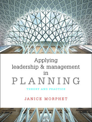 cover image of Applying Leadership and Management in Planning